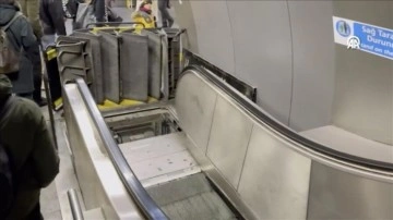 Şişli'de bakım yaptığı yürüyen merdivene sıkışan işçi öldü