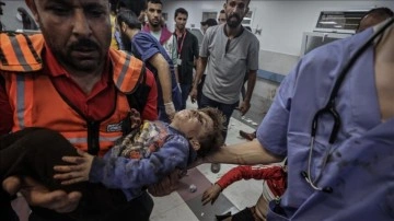 Siyasi parti genel başkanları, İsrail'in Gazze'deki hastane saldırısına tepki gösterdi