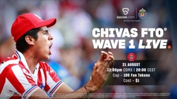 Socios, Meksika ekibi Chivas için fan token çıkaracak