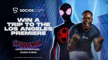 Socios.com ve Sony Pictures, Spider-Man'i süper futbol taraftarına dönüştürüyor