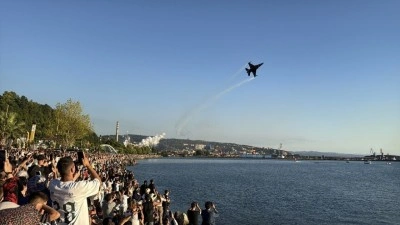 SOLOT&Uuml;RK Zonguldak'ta g&ouml;steri u&ccedil;uşu yaptı