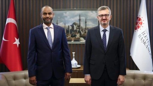 Somali Limanlar ve Deniz Ulaştırma Bakanı Nur, İletişim Başkanı Duran'ı ziyaret etti