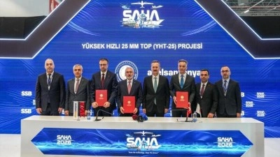 SSB ile ASELSAN Konya arasında y&uuml;ksek hızlı top s&ouml;zleşmesi imzalandı