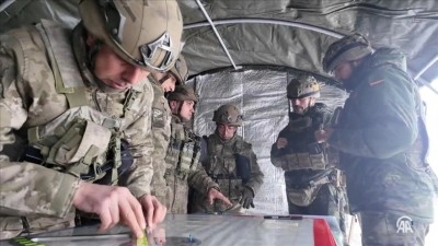 Steadfast Dart-26 Tatbikatı'nda TSK ile İspanya Silahlı Kuvvetleri havan atışı yaptı