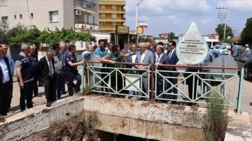 Su baskınlarının yaşandığı Akhisar'da hasar tespit çalışmaları sürüyor