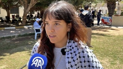 Sumud Kara Konvoyu'ndaki Avrupalı aktivistler: AB, ABD ve BM, İsrail'in Gazze'deki so
