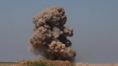 Suriye'de g&uuml;venlik g&uuml;&ccedil;lerini taşıyan otob&uuml;se bombalı saldırı d&uuml;zenlendi