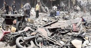 Suriye’de pazar yerine saldırı: 45 ölü