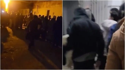 Suriye'deki Saydnaya Hapishanesi'ndeki mahkumların serbest bırakılma g&ouml;r&uuml;nt&uuml;leri ortaya &ccedil;ı