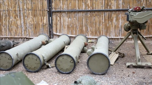 Suriye'nin Dera ilinde 46 adet tanksavar füzesi ele geçirildi