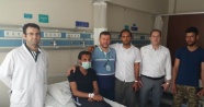 Suriyeli hastaya devlet destekli ilk kez böbrek nakli
