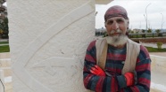 Suriyeli heykeltıraş Göbeklitepe'deki eserlerin benzerleri için yoğun mesai harcıyor