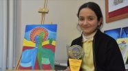 Suriyeli Merve'nin 'bilinçli tüketici' resmi ödül getirdi