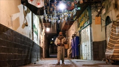 Suriyeli ramazan davulcusu, 'miras'ını Şam'da gelecek nesillere aktarmak istiyor