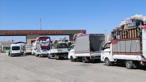 Suriyelilerin ülkelerine dönüşü Kurban Bayramı öncesi yoğunluk kazandı