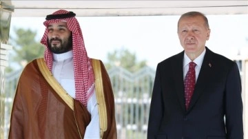 Suudi Arabistan Veliaht Prensi Selman'dan Cumhurbaşkanı Erdoğan'a "geçmiş olsun"