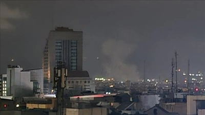 Tahran'da art arda patlamalar meydana geldi