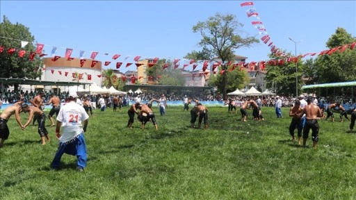 Tarihi Namazgah Yağlı Pehlivan Güreşleri'nde başpehlivanlığı Yıldıray Ekin kazandı