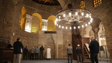 Tarihi Şehzade Korkut Camisi'nde 126 yıl sonra teravih namazı kılınıyor