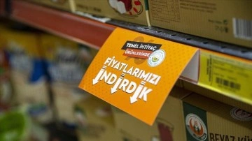 Tarım Kredi indiriminden sonra marketlerde sarı etiketler çoğalıyor