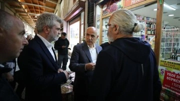 Tarım ve Orman Bakanı Kirişci, Kahramanmaraş'ta esnafı ziyaret etti