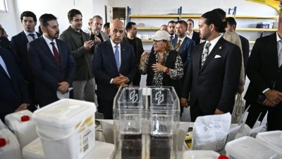 Tarımda su verimliliğini artıracak yerli nanoteknoloji &uuml;r&uuml;n&uuml;n&uuml;n seri &uuml;retim tesisi a&ccedil;ıldı