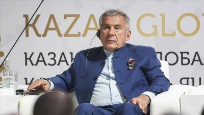 Tataristan lideri Minnihanov: T&uuml;rkiye, Tataristan'ın &ouml;nde gelen yabancı ortaklarından biri