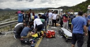 Tatil yolunda kaza geçirdiler: 2 ölü, 3 yaralı