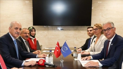 TBMM Başkanı Kurtulmuş, AKPM Başkanı Rousopoulos ile görüştü
