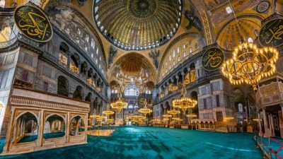 TBMM Başkanı Kurtulmuş, Ayasofya-i Kebir Cami-i Şerifi'nin yeniden ibadete a&ccedil;ılışının 6'ncı yılını kutladı