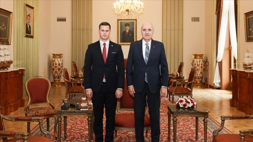 TBMM Başkanı Kurtulmuş, Bosna Hersek Tuzla Kantonu Başbakanı Halilagic'i kabul etti