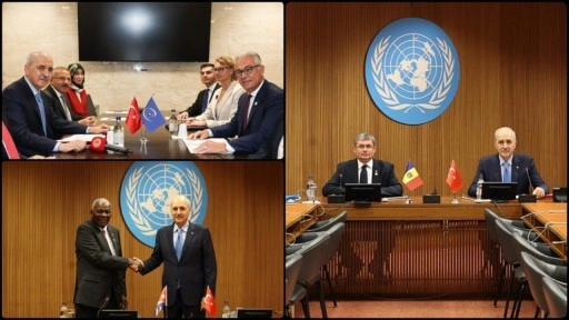 TBMM Başkanı Kurtulmuş, Cenevre'de temaslarda bulundu