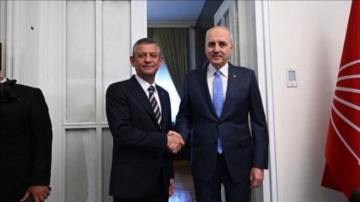 TBMM Başkanı Kurtulmuş, CHP Genel Başkanı Özel'i ziyaret etti