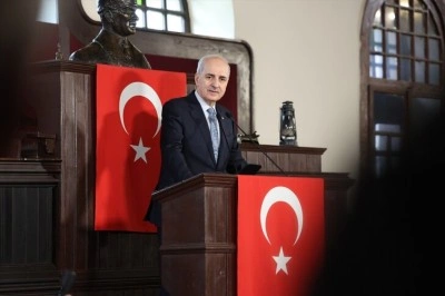 TBMM Başkanı Kurtulmuş: Emperyalistlerin ne niyetleri ne y&ouml;ntemleri ne taktikleri değişti