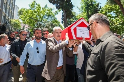 TBMM Başkanı Kurtulmuş, eski milletvekili &Ouml;ztaylan'ın cenaze t&ouml;renine katıldı