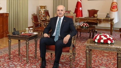 TBMM Başkanı Kurtulmuş, grup başkanları ve grup başkanvekilleriyle bir araya geldi