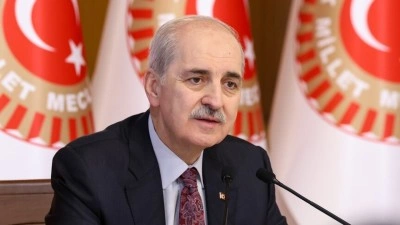 TBMM Başkanı Kurtulmuş: İsrail'in eli kanlı Başbakanı'nın s&ouml;ylediği s&ouml;zlerin hi&ccedil;bir kıymetiharbiyesi yoktur