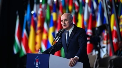 TBMM Başkanı Kurtulmuş, PAB 152. Genel Kurulu kapsamında 41 ikili g&ouml;r&uuml;şme yaptı