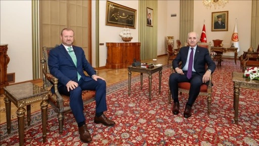 TBMM Başkanı Kurtulmuş, RTÜK Başkanı Daniş'i kabul etti