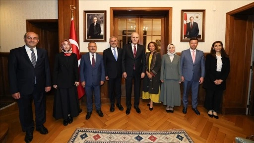 TBMM Başkanı Kurtulmuş'tan, Türkiye'nin BM Cenevre Ofisi nezdindeki Daimi Temsilciliğine z