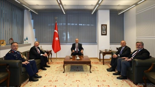 TBMM Başkanı Kurtulmuş, Türkiye'nin NATO Daimi Temsilciliğini ziyaret etti