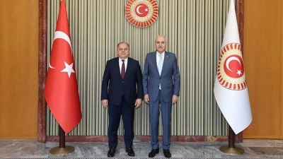TBMM Başkanı Kurtulmuş, Yargıtay Başkanı Kerkez ile Saadet Partisi Genel Başkanı Arıkan'ı kabul etti