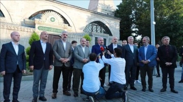 TBMM Başkanı Mustafa Şentop, bayram namazını Ayasofya-i Kebir Camii'nde kıldı