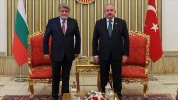 TBMM Başkanı Şentop, Bulgaristan Meclis Başkanı Raşidov ile bir araya geldi