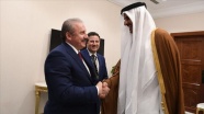 TBMM Başkanı Şentop Katar Emiri ile görüştü