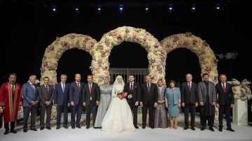 TBMM Başkanı Şentop'un oğlu Selahaddin Şentop evlendi