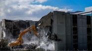 TBMM eski hizmet binasının yıkımı sürüyor