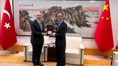TBMM Ulaştırma ve Turizm Komisyonu Başkanı Karaismailoğlu'ndan &Ccedil;in'in Ankara B&uuml;y&uuml;kel&ccedil;isi Jiang'a ziyaret