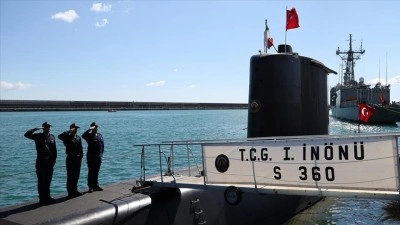 TCG 1. İn&ouml;n&uuml; denizaltısı, NATO tatbikatında h&uuml;nerlerini g&ouml;stermeye hazır