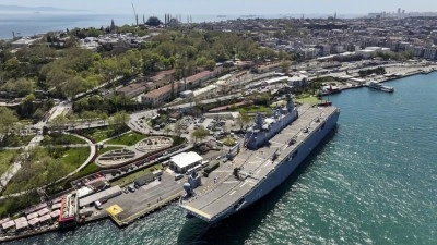 TCG Anadolu, SAHA 2026 kapsamında İstanbul'da vatandaşların ziyaretine a&ccedil;ıldı